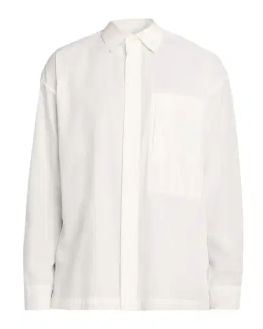 IM MEN Men's Cotton and Linen Button-Down Shirt | Thumbnail 1