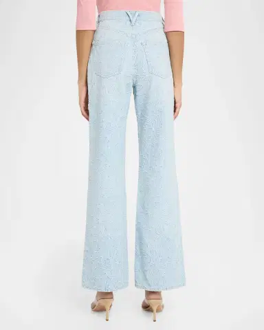 Veronica Beard Taylor Wide-Leg Jeans | Thumbnail 2 Veronica Beard Taylor Wide-Leg Jeans | Thumbnail 2