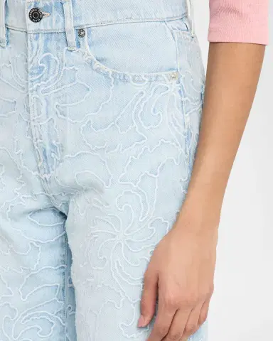 Veronica Beard Taylor Wide-Leg Jeans | Thumbnail 4 Veronica Beard Taylor Wide-Leg Jeans | Thumbnail 4