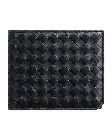 Bottega Veneta Men's Intrecciato Piccolo Leather Bi-Fold Wallet | Thumbnail 1 Bottega Veneta Men's Intrecciato Piccolo Leather Bi-Fold Wallet | Thumbnail 1