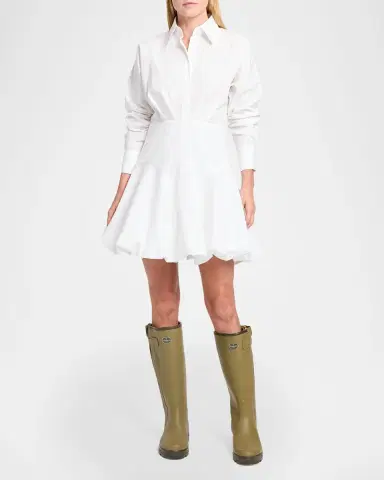 TWP Mila Mini Shirtdress in Cotton Shirting | Thumbnail 2 TWP Mila Mini Shirtdress in Cotton Shirting | Thumbnail 2