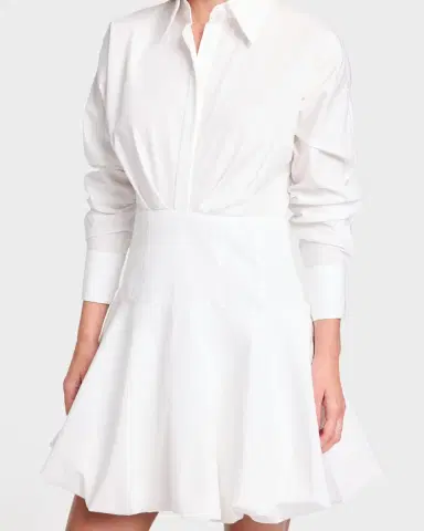 TWP Mila Mini Shirtdress in Cotton Shirting | Thumbnail 5 TWP Mila Mini Shirtdress in Cotton Shirting | Thumbnail 5