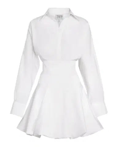TWP Mila Mini Shirtdress in Cotton Shirting | Thumbnail 1 TWP Mila Mini Shirtdress in Cotton Shirting | Thumbnail 1
