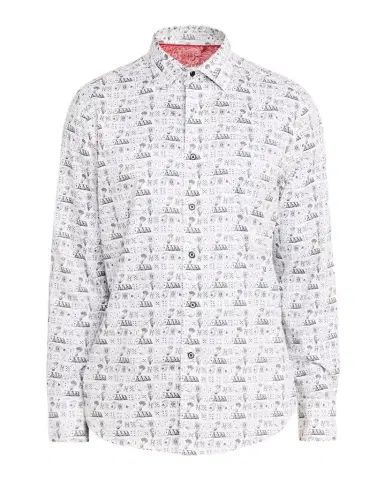 Robert Graham Men 's 52 Pick Up Playing Card Cotton-Stretch Sport Shirt | Thumbnail 1