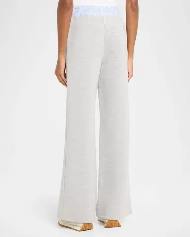 Veronica Beard Ernie Stretch-Scuba Drawstring Pants | Thumbnail 2