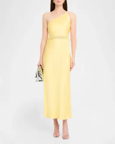 Significant Other Imali Cut-Out One-Shoulder Maxi Dress | Thumbnail 2 Significant Other Imali Cut-Out One-Shoulder Maxi Dress | Thumbnail 2