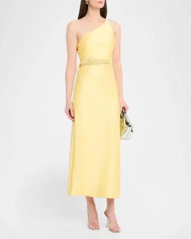 Significant Other Imali Cut-Out One-Shoulder Maxi Dress | Thumbnail 4 Significant Other Imali Cut-Out One-Shoulder Maxi Dress | Thumbnail 4