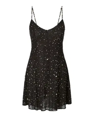 Staud Emily Embellished Tulle Mini Dress | Thumbnail 1