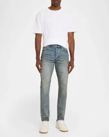 Ksubi Men's Chitch Paint Splatter Skinny Jeans | Thumbnail 2