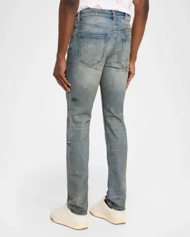 Ksubi Men's Chitch Paint Splatter Skinny Jeans | Thumbnail 3