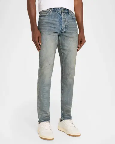 Ksubi Men's Chitch Paint Splatter Skinny Jeans | Thumbnail 4