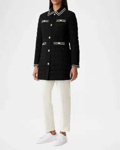 Mackage Precious Crochet-Trim Down Jacket | Thumbnail 2 Mackage Precious Crochet-Trim Down Jacket | Thumbnail 2