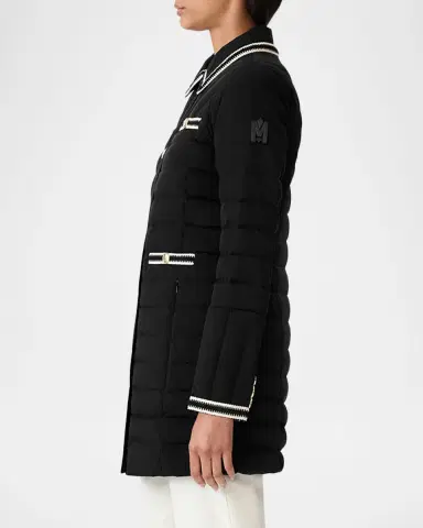 Mackage Precious Crochet-Trim Down Jacket | Thumbnail 6 Mackage Precious Crochet-Trim Down Jacket | Thumbnail 6