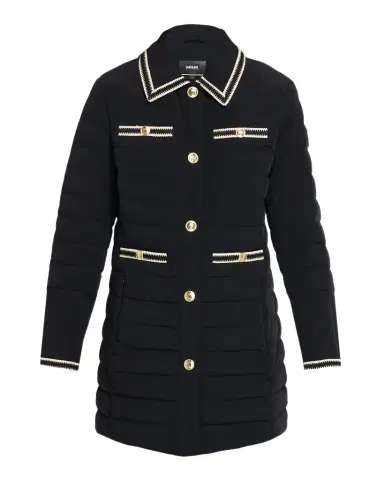 Mackage Precious Crochet-Trim Down Jacket | Thumbnail 1 Mackage Precious Crochet-Trim Down Jacket | Thumbnail 1