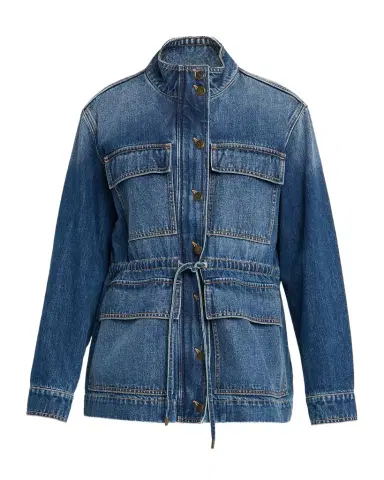 Veronica Beard Truman Denim Anorak Jacket | Thumbnail 1 Veronica Beard Truman Denim Anorak Jacket | Thumbnail 1