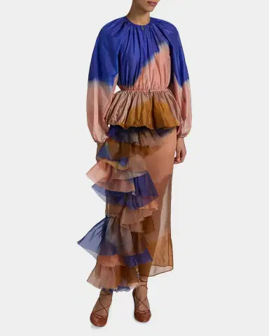 Ulla Johnson x Helen Frankenthaler Rana Peplum Jacket | Thumbnail 2 Ulla Johnson x Helen Frankenthaler Rana Peplum Jacket | Thumbnail 2