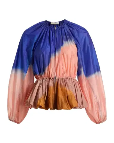 Ulla Johnson x Helen Frankenthaler Rana Peplum Jacket | Thumbnail 1 Ulla Johnson x Helen Frankenthaler Rana Peplum Jacket | Thumbnail 1