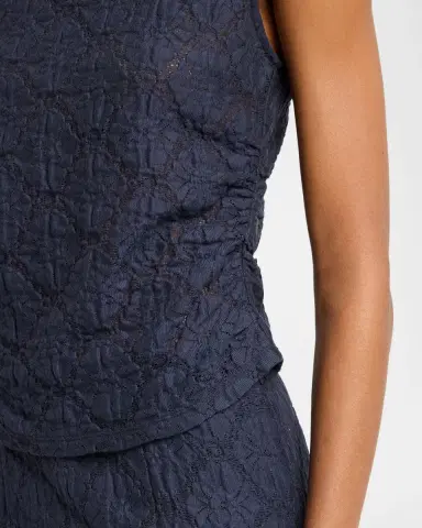 Veronica Beard Selah Lace Tank Top | Thumbnail 5 Veronica Beard Selah Lace Tank Top | Thumbnail 5