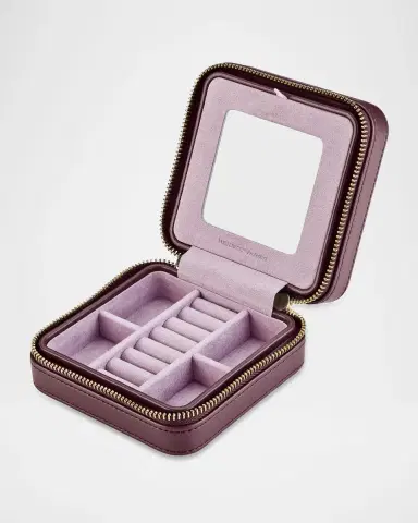 Wolf x Liberty Small Travel Zip Jewelry Case | Thumbnail 4 Wolf x Liberty Small Travel Zip Jewelry Case | Thumbnail 4