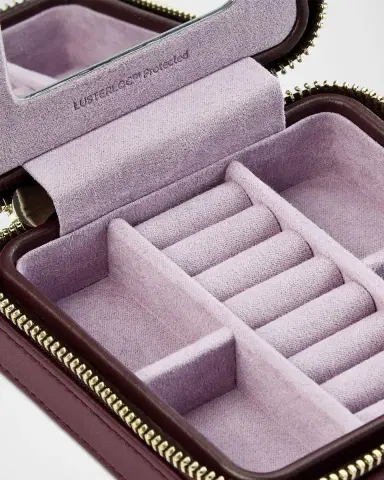Wolf x Liberty Small Travel Zip Jewelry Case | Thumbnail 5 Wolf x Liberty Small Travel Zip Jewelry Case | Thumbnail 5