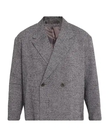 IM MEN Men 's Textures Linen Boxy-Fit Blazer | Thumbnail 1 IM MEN Men 's Textures Linen Boxy-Fit Blazer | Thumbnail 1