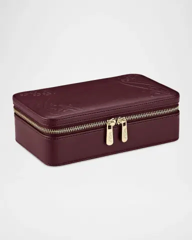 Wolf x Liberty Medium Travel Zip Jewelry Case | Thumbnail 2