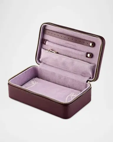 Wolf x Liberty Medium Travel Zip Jewelry Case | Thumbnail 3