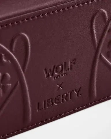 Wolf x Liberty Medium Travel Zip Jewelry Case | Thumbnail 5