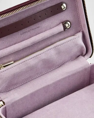 Wolf x Liberty Medium Travel Zip Jewelry Case | Thumbnail 6