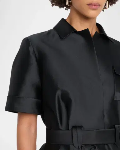 Dice Kayek Utility Sculpted Mini Shirtdress | Thumbnail 5