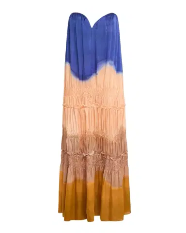Ulla Johnson Veil Strapless Silk-Chiffon Gown | Thumbnail 1