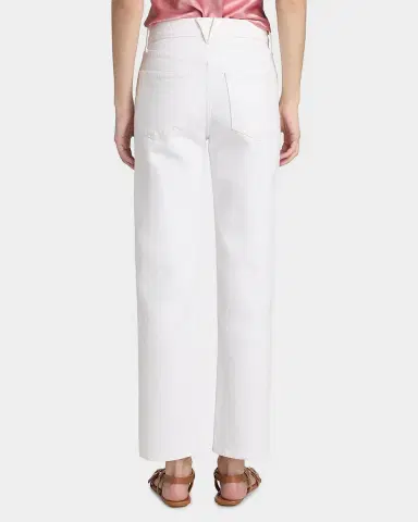 Veronica Beard Leah Mid-Rise Straight Ankle Jeans | Thumbnail 3 Veronica Beard Leah Mid-Rise Straight Ankle Jeans | Thumbnail 3