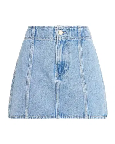 Veronica Beard Marquita A-Line Denim Mini Skirt | Thumbnail 1