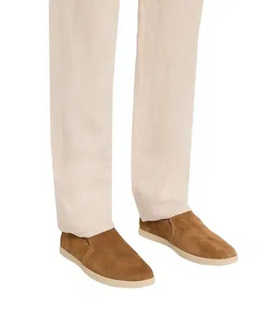 Vince Men's Sean Suede Loafers | Thumbnail 1