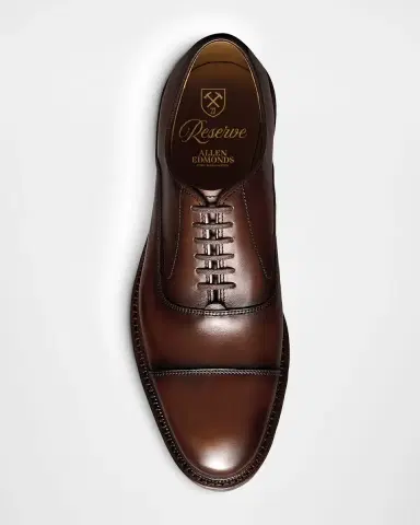Allen Edmonds Reserve Men's Manhattan Reserve Leather Cap-Toe Oxford Shoes | Thumbnail 4