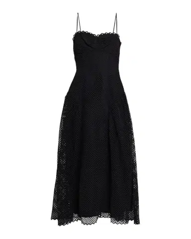 Ulla Johnson Isotta Eyelet Cotton Midi Dress | Thumbnail 1 Ulla Johnson Isotta Eyelet Cotton Midi Dress | Thumbnail 1