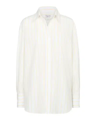 TWP Big Joe Striped Cotton Button-Front Shirt | Thumbnail 1