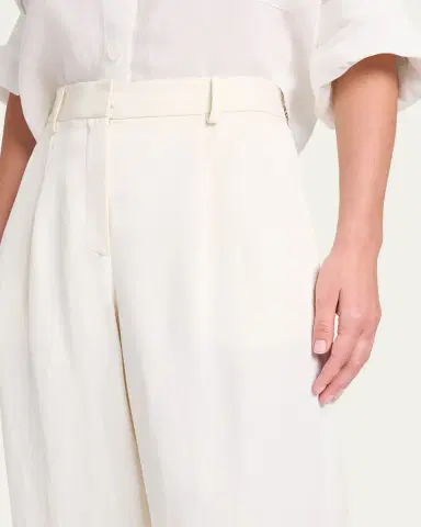 TWP Hudson St Pants in Coated Viscose Linen | Thumbnail 5 TWP Hudson St Pants in Coated Viscose Linen | Thumbnail 5