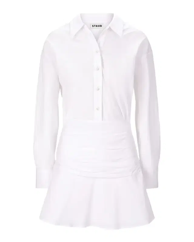 Indya Poplin Mini Shirtdress