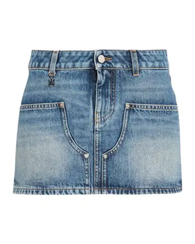 Amiri Denim Carpenter Mini Skirt | Thumbnail 1 Amiri Denim Carpenter Mini Skirt | Thumbnail 1