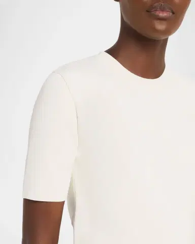 Toteme Compact Knit Short-Sleeve T-Shirt | Thumbnail 5