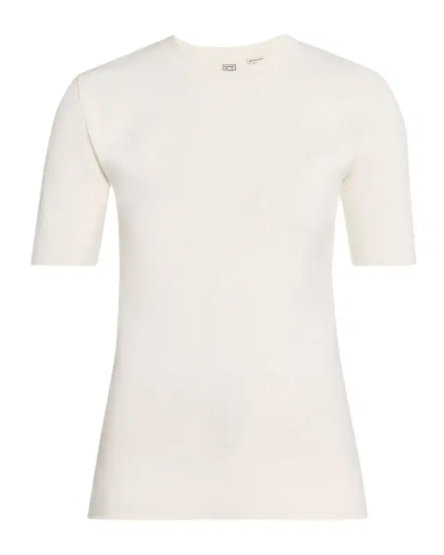 Compact Knit Short-Sleeve T-Shirt