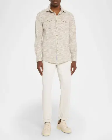 Robert Graham Men's Storrs Knit Button-Down Shirt | Thumbnail 2 Robert Graham Men's Storrs Knit Button-Down Shirt | Thumbnail 2