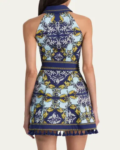 Alice + Olivia Lucy Sleeveless Mini Dress | Thumbnail 3