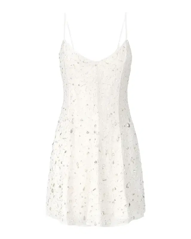 Emily Embellished Tulle Mini Dress
