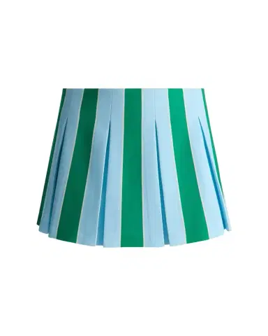 Alice + Olivia Emilie Low-Rise Pleated Mini Skirt | Thumbnail 1 Alice + Olivia Emilie Low-Rise Pleated Mini Skirt | Thumbnail 1