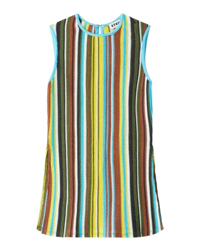 Valley Striped Crochet Top