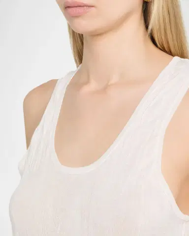 TOTEME Crinkled Knit Tank Top | Thumbnail 5