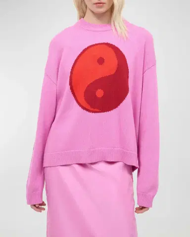 STAUD Giada Yin-Yang Sweater | Thumbnail 4 STAUD Giada Yin-Yang Sweater | Thumbnail 4