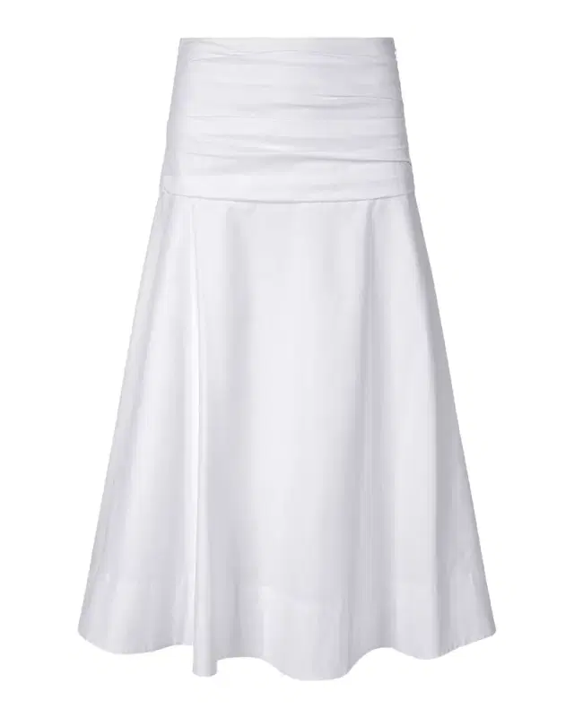 Sol Ruched Midi Skirt